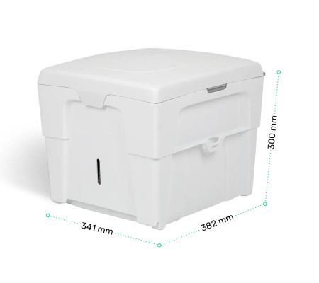 TROBOLO WandaGO Lite mobile Trenntoilette 3,6 kg - Camper, Van, ohne Wasser und Chemie