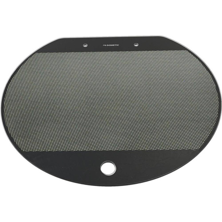 Glasabdeckung für Dometic-Rund-Spülbecken SNG 420, Beckendurchmesser 42 cm