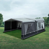 CAMPTECH Seitenwand Citrin mit Fenster - 240 x 235 cm, für Sonnendach Citrin, 3,4 kg