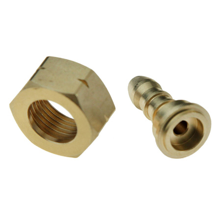 Kupplung ohne Dichtung für 11 kg Zylinder für 9 mm Schlauch W21.8x1/14 LH