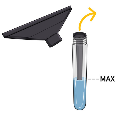 UniCamp Frontscheibenabzieher Schwarz 22 cm