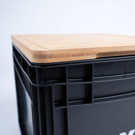 BOXIO CUTTING BOARD - Schneidebrett aus Bambus 40 x 30 cm für den Euroboxdeckel