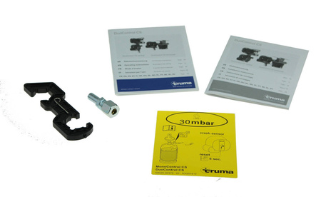 Truma DuoControl CS Gasregler HORIZONTAL 30mbar 1,5kg/h - mit Crashsensor 