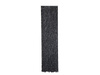 Carbest Chenille Türvorhang 56 x 205 cm, schwarz/grau - für Wohnwagen- und Wohnmobiltüren, gegen Insekten und Zugluft