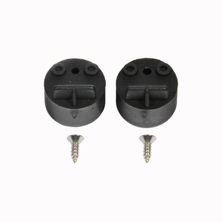 Spannstangen-Aufnahme Front, rund