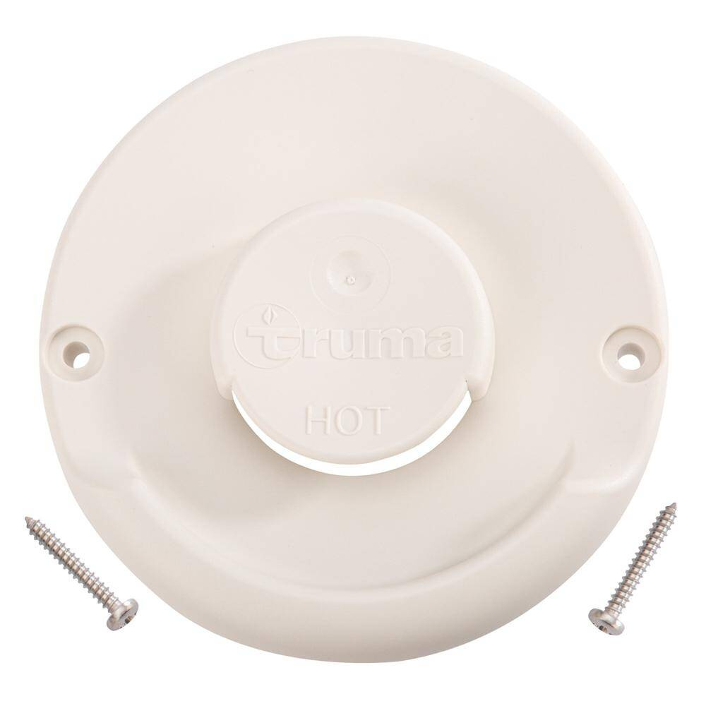 Truma Kaminaußenteil ZR 80 cremeweiß 36151-01 - Außenteil des Wandkamins für Truma Combi