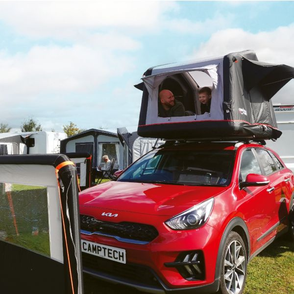 CAMPTECH Türkis Air mit Regenschutz