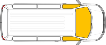 Thermoisolierung Fahrerhaus Fiat Ducato 244 / Peugeot Boxer / Citroen Jumper 2002-2005 - Carbest Isoflex Thermomatten, 9-lagig, 3-teilig