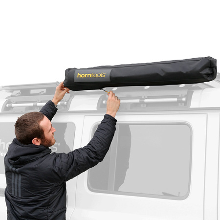 horntools Duschzelt Horizon Grau 180 cm 100% Polyester PES