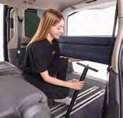 Schlafmodul für VW T7 Multivan anthrazit, 2020x1300x75 mm