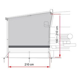 Seitenwand Sun View Side Van