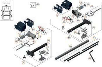 Montagesatz A für Mover SX