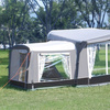 CAMPTECH Anbau Topas Air für Vorzelt Topas Air - Küche, Abstellraum oder Schlafplatz, hellgrau und dunkelgrau, 11,9 kg