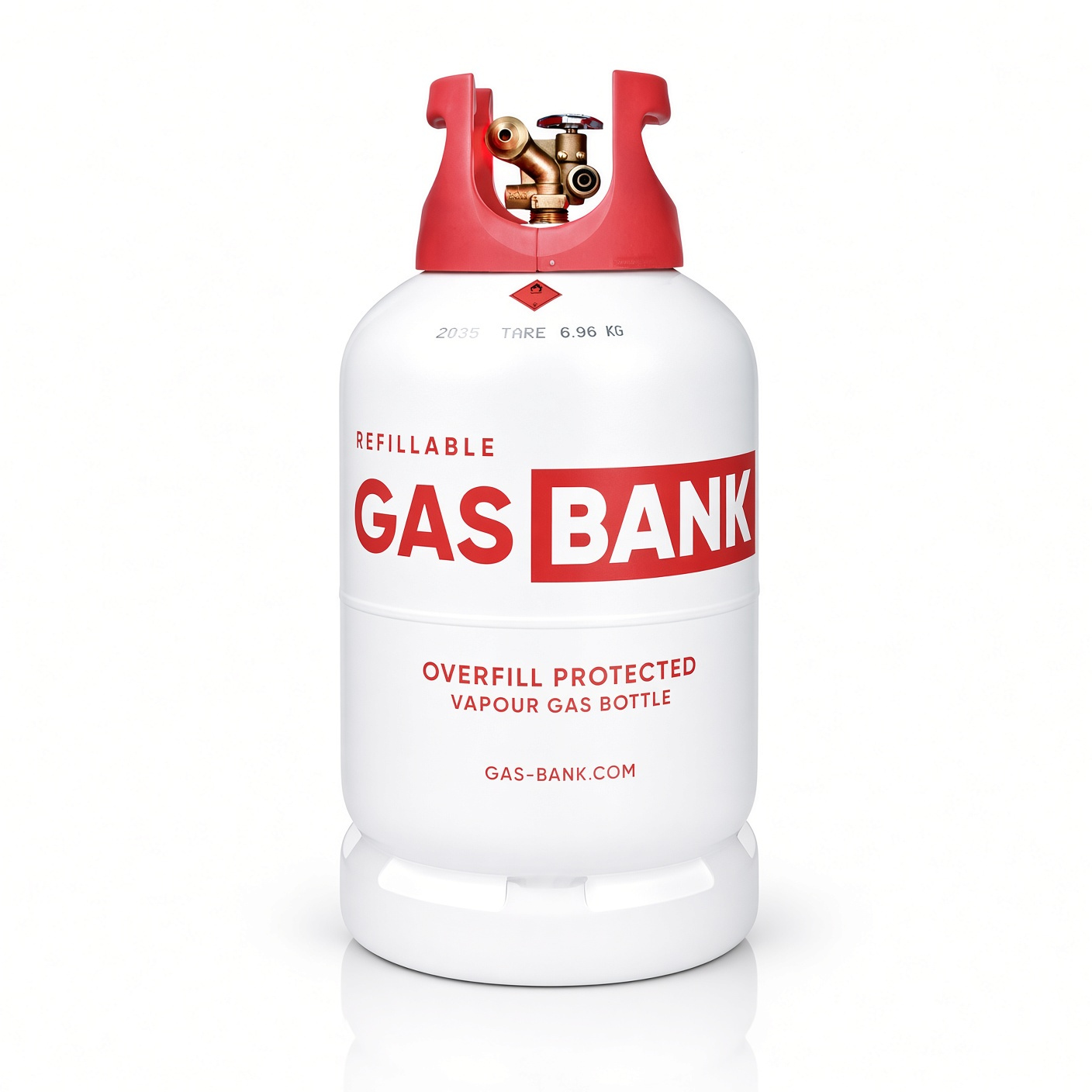 GasBank LS DUO 11 kg von vorne