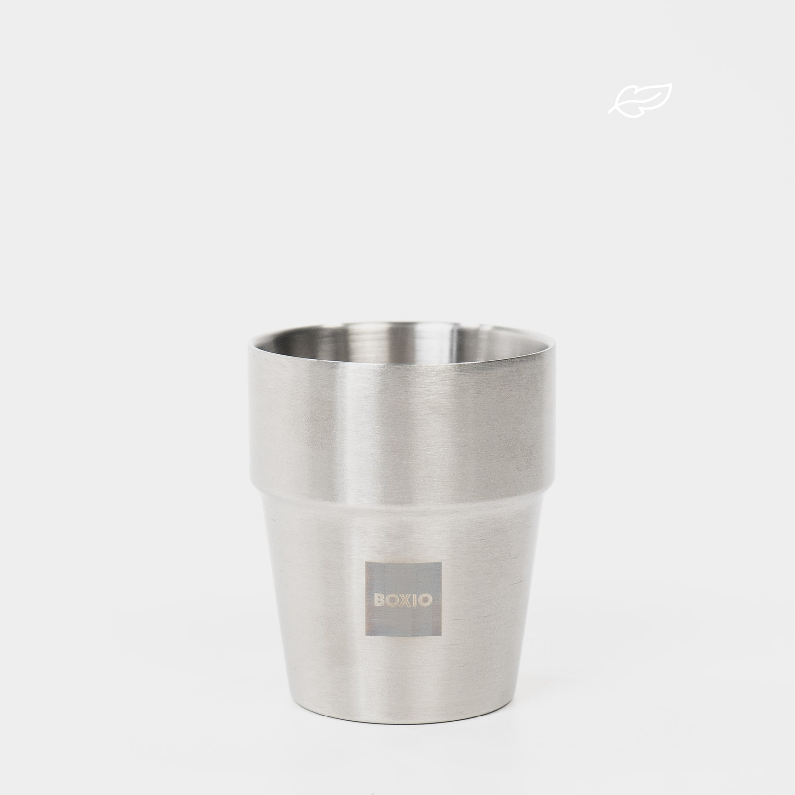 Zwei BOXIO CUP Edelstahlbecher 300 ml