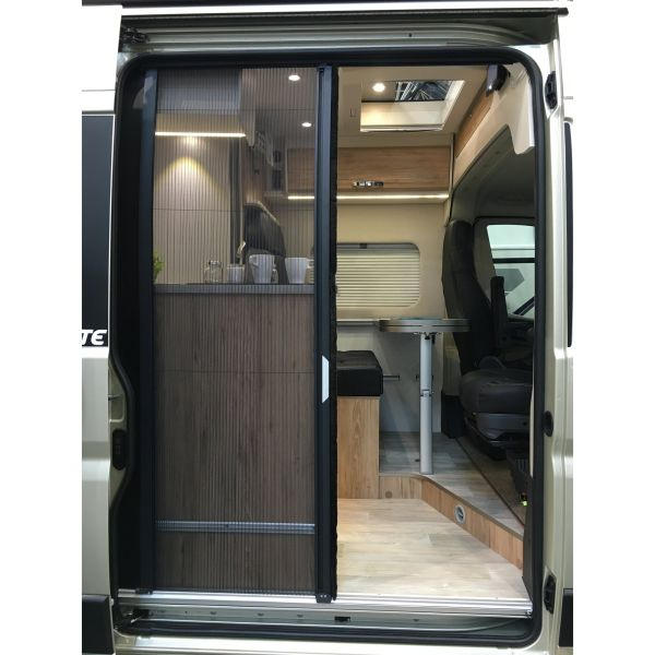 Horrex Plissee Fliegenschutztür für VW Crafter 2 und MAN TGE