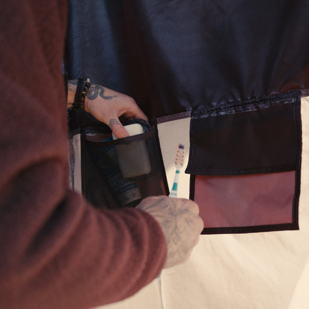 horntools Duschzelt Horizon Grau 180 cm 100% Polyester PES