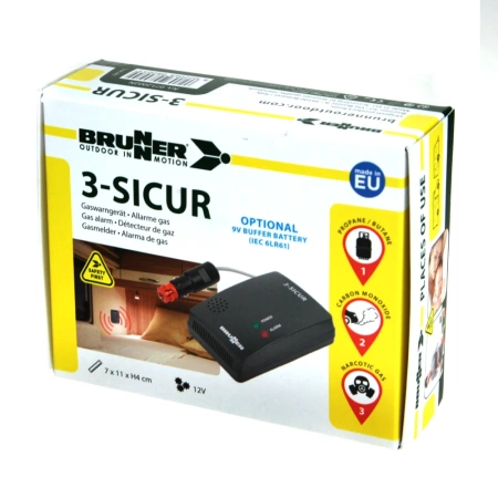 Gaswarner 3-Sicur, 12 Volt