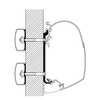 Thule Flachadapter 5,00 m für Wandmarkisen Omnistor 4900, 5200, 8000 - 308044