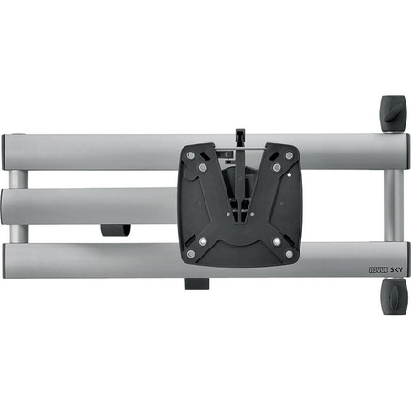 Fawo Sky 11N TV-Halterung - 65 cm Schwenkarm, höhenverstellbar, VESA 75/100, bis 10 kg, für Sky Wandschiene