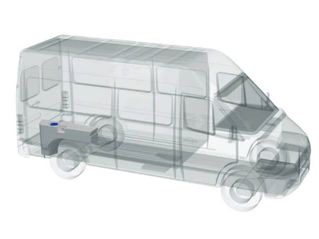 Aplast Frischwassertank 112 l für Radkasten hinten rechts - Fiat Ducato, Citroën Jumper, Peugeot Boxer ab 2018