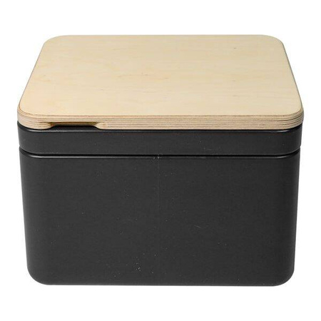 Trelino Origin S Trenntoilette Komposttoilette Anthrazit mit Holzdeckel, 3,5 l / 6 l, ohne Wasser und Chemie