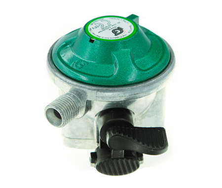 IGT Reduzierstück 30 mbar 1/4 LH Quick On Klik-On Flüssiggasflaschen Gaspol AmeriGas Nano BP + 600mm Kabel