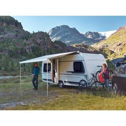 Thule Omnistor 6300 Dachmarkise mit 12-V-Motor 3,03 x 2,50 m - Gehäuse anthrazit, Modell 302325