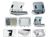 PlusVent - Dachhaube 50 x 70 cm für Wohnmobil und Caravan, ohne LED, Doppelkuppel, Gasdruckfedern, Plissee-Verdunkelung und Fliegenschutz, Dach 25-60 mm