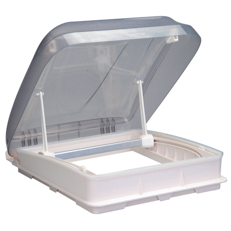 Dachfenster 400x400 mit Verdunkelungsrollo und Insektenschutz Weiß