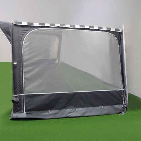 CAMPTECH Gaze-Seitenwandelement für Vorzelt Brillant Air - 215 x 165 cm, schwarz, Insektenschutz
