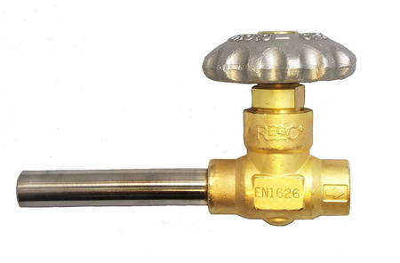 REGO T9464ADA .675" O.D. Rohr ⅜" F.NPT-Kurzstiel-Kryogenik-Ventil