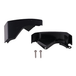 Frontblendenendkappen anthrazit TO 6300, Satz links und rechts