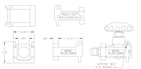 RegO-Lok für 7/8" Sechskantverschraubungen - 9464RL-1