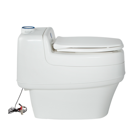 Separett Villa Trenntoilette mit Lüfter, 12 V / 230 V, wasserlos