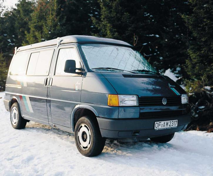 Thermoisolierung Wohnraum VW T4 ab 1990, langer Radstand - Carbest Isoflex Thermomatten, 9-lagig