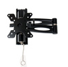 Carbest Simon Luxus 493983 TV-Halterung - Doppelarm 430 mm, schwarz glänzend, VESA 50/75/100, Bildschirme 15-20 Zoll, bis 10 kg