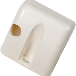 Stützfuß ohne Zusatzbefestigung, links, für Rollo Remiflair, creme