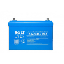 VOLT LiFePO4 12V 100Ah Akku (150A BMS) mit BLUETOOTH