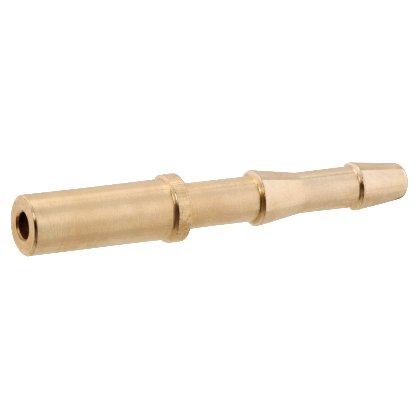 GOK Schlauchtülle RST8-6 aus Messing mit Rohrstutzen 8 mm und 6 mm Tülle