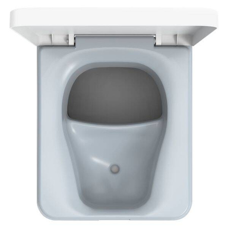 Trelino Evo M Trenntoilette Komposttoilette Weiß, 5 l / 8 l, Soft-Close, ohne Wasser und Chemie