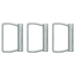 Dorema Verlängerungsadapter Grau für KNAUS Quick Lock Unterlagen 7x3x4,5 cm