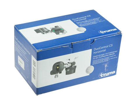 Truma DuoControl CS Gasregler HORIZONTAL 30mbar 1,5kg/h - mit Crashsensor 