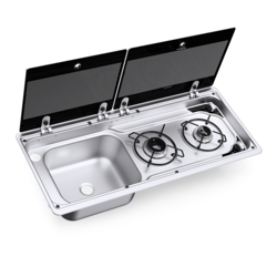 Dometic Kocher und Spüle für Camper MO 9722L Links
