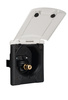 ABL City-Wasseranschluss mit Druckminderer und Magnetdeckel, weiß 130 x 145 mm - Wohnmobil und Wohnwagen