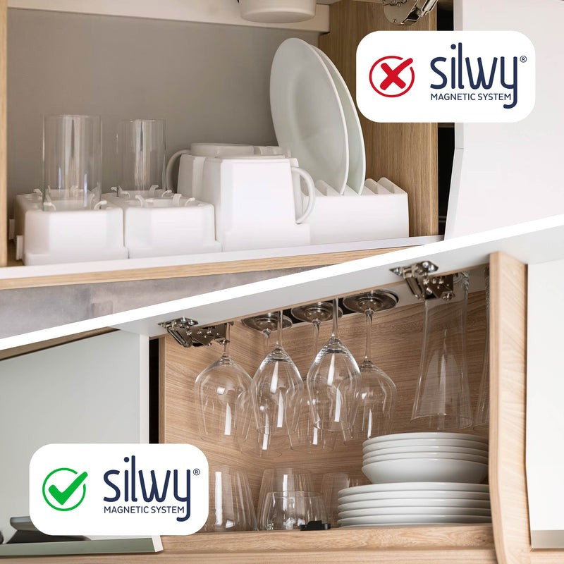 silwy Gläser im Wohnmobilschrank