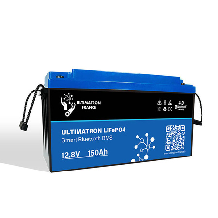 150 Ah ULTIMATRON LiFePO4 Smart BMS Batterie 12.8V