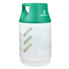 FibreGas 24,5 l (10 kg) Verbundgasflasche mit G.12-Ventil – sichtbarer Füllstand