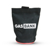 GasBank Etui für LPG-Tankadapter, 14 x Ø 7 cm - für 1 DIN- oder 3 M10-Adapter, schwarz