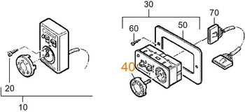 Steuergriff für Trumatic E 2400 / E 4000